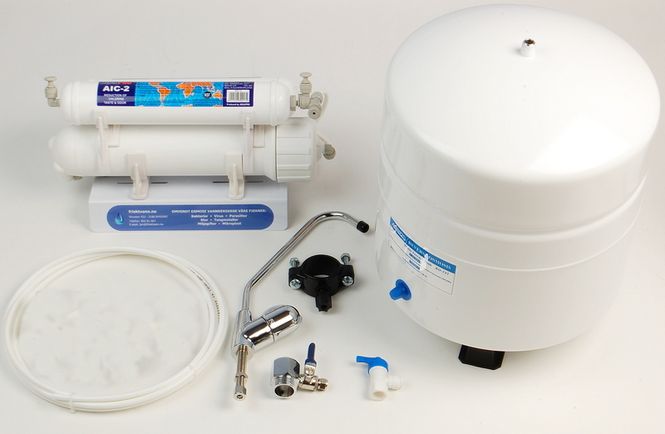 Hovedbilde Vannrenser AquaPro 512 RO m/ 12-liters tank